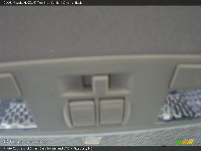 Sunlight Silver / Black 2008 Mazda MAZDA5 Touring