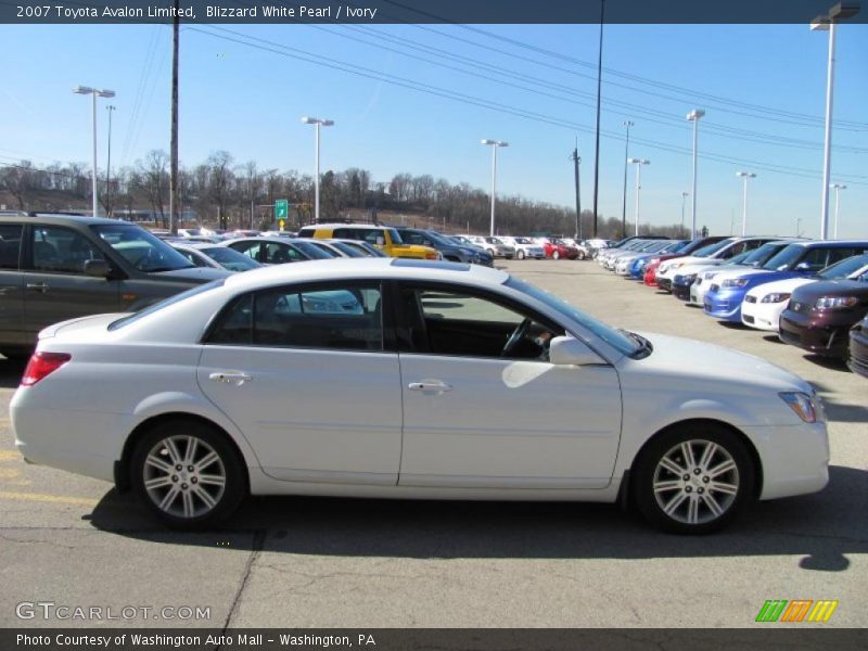 Blizzard White Pearl / Ivory 2007 Toyota Avalon Limited