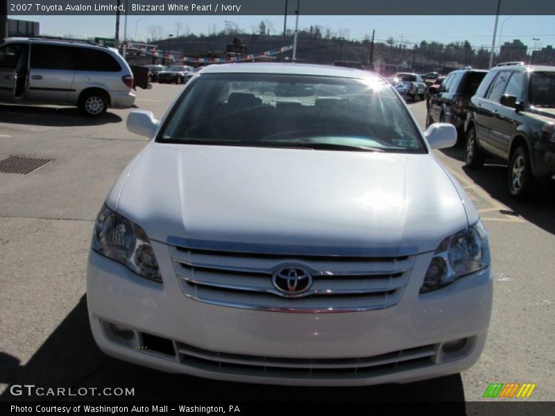 Blizzard White Pearl / Ivory 2007 Toyota Avalon Limited