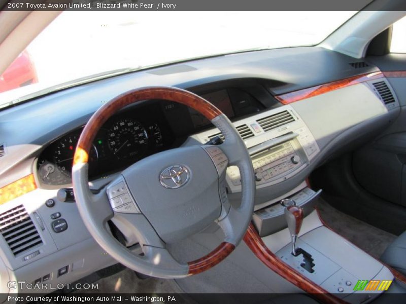 Blizzard White Pearl / Ivory 2007 Toyota Avalon Limited