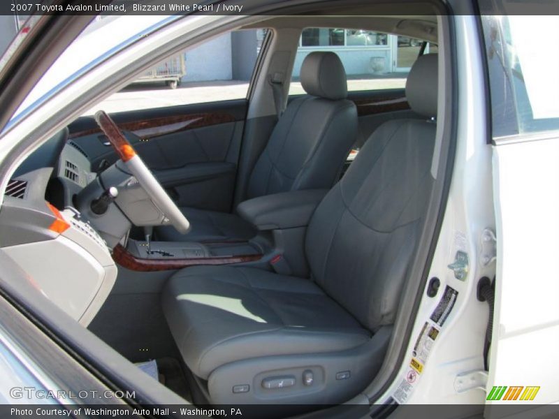 Blizzard White Pearl / Ivory 2007 Toyota Avalon Limited