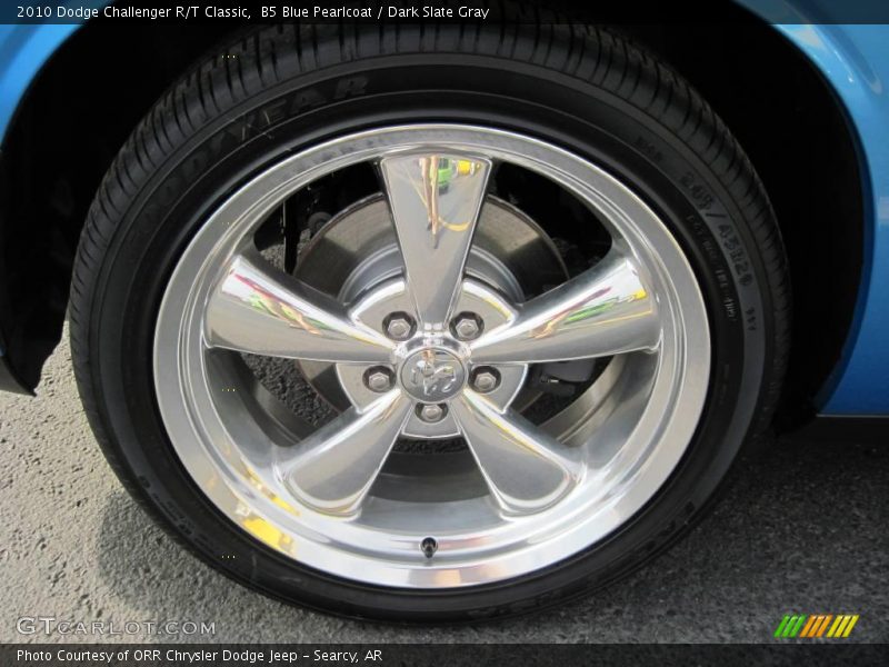 B5 Blue Pearlcoat / Dark Slate Gray 2010 Dodge Challenger R/T Classic