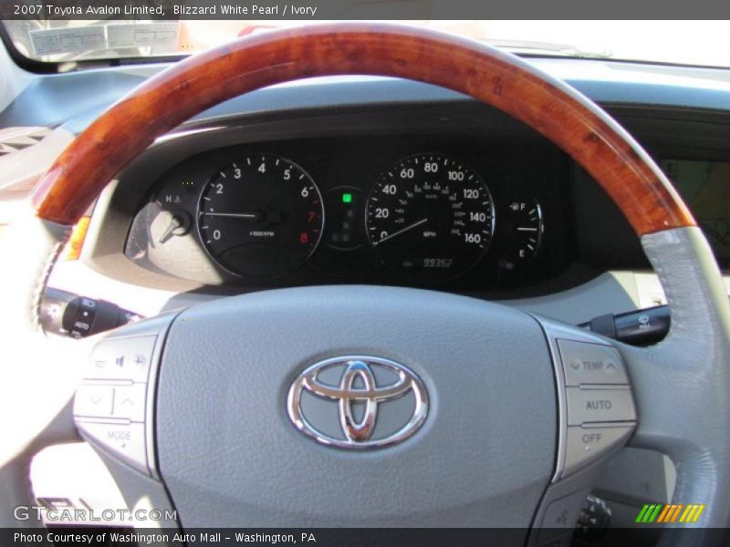 Blizzard White Pearl / Ivory 2007 Toyota Avalon Limited