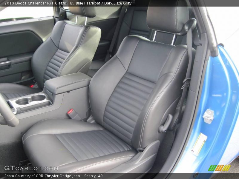 B5 Blue Pearlcoat / Dark Slate Gray 2010 Dodge Challenger R/T Classic