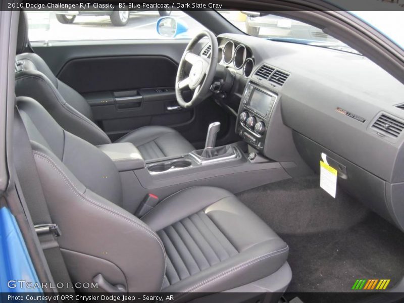 B5 Blue Pearlcoat / Dark Slate Gray 2010 Dodge Challenger R/T Classic