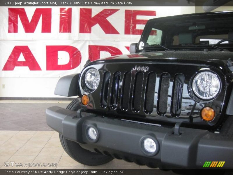 Black / Dark Slate Gray/Medium Slate Gray 2010 Jeep Wrangler Sport 4x4