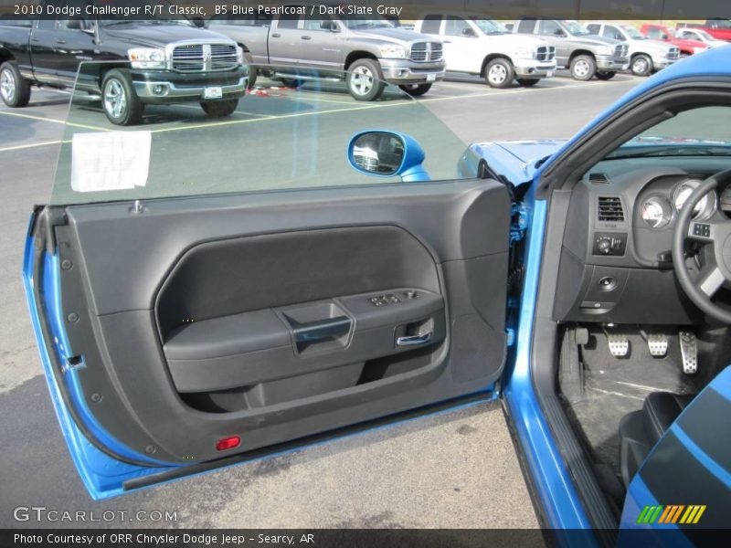 B5 Blue Pearlcoat / Dark Slate Gray 2010 Dodge Challenger R/T Classic