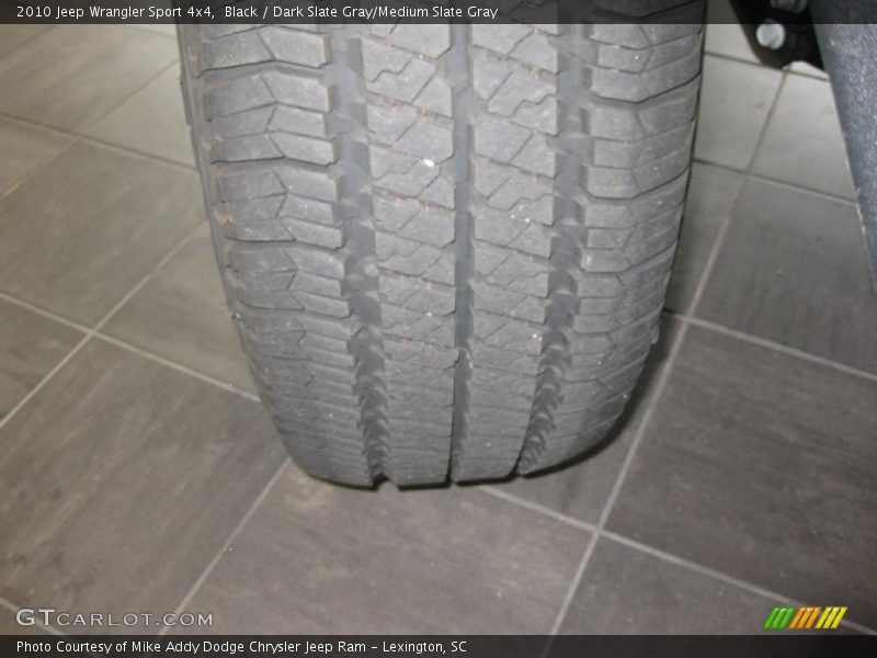 Black / Dark Slate Gray/Medium Slate Gray 2010 Jeep Wrangler Sport 4x4