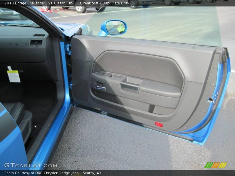 B5 Blue Pearlcoat / Dark Slate Gray 2010 Dodge Challenger R/T Classic