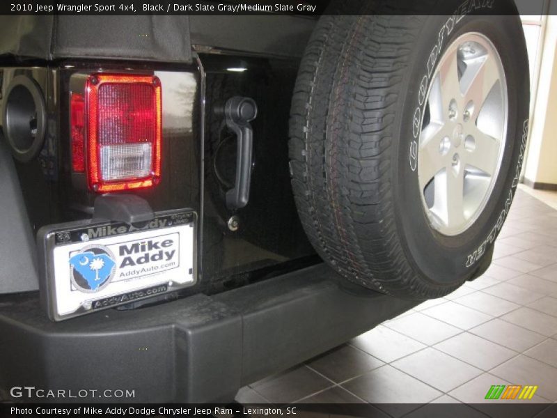 Black / Dark Slate Gray/Medium Slate Gray 2010 Jeep Wrangler Sport 4x4