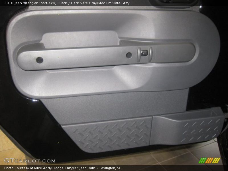 Black / Dark Slate Gray/Medium Slate Gray 2010 Jeep Wrangler Sport 4x4