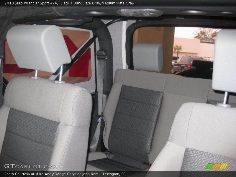 Black / Dark Slate Gray/Medium Slate Gray 2010 Jeep Wrangler Sport 4x4