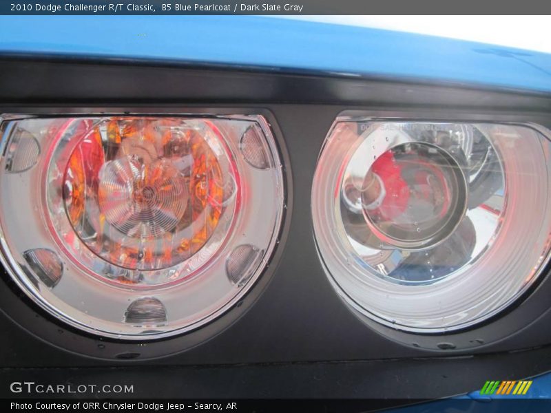B5 Blue Pearlcoat / Dark Slate Gray 2010 Dodge Challenger R/T Classic