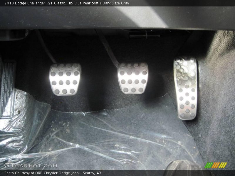 B5 Blue Pearlcoat / Dark Slate Gray 2010 Dodge Challenger R/T Classic