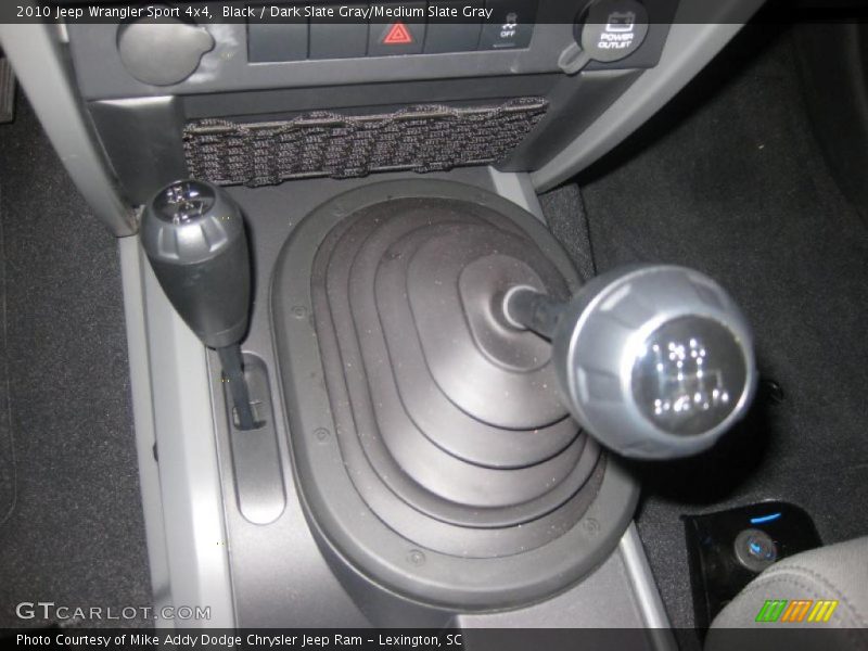 Black / Dark Slate Gray/Medium Slate Gray 2010 Jeep Wrangler Sport 4x4
