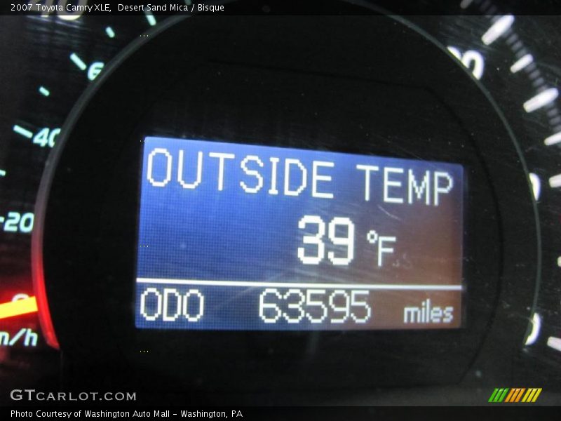 Desert Sand Mica / Bisque 2007 Toyota Camry XLE