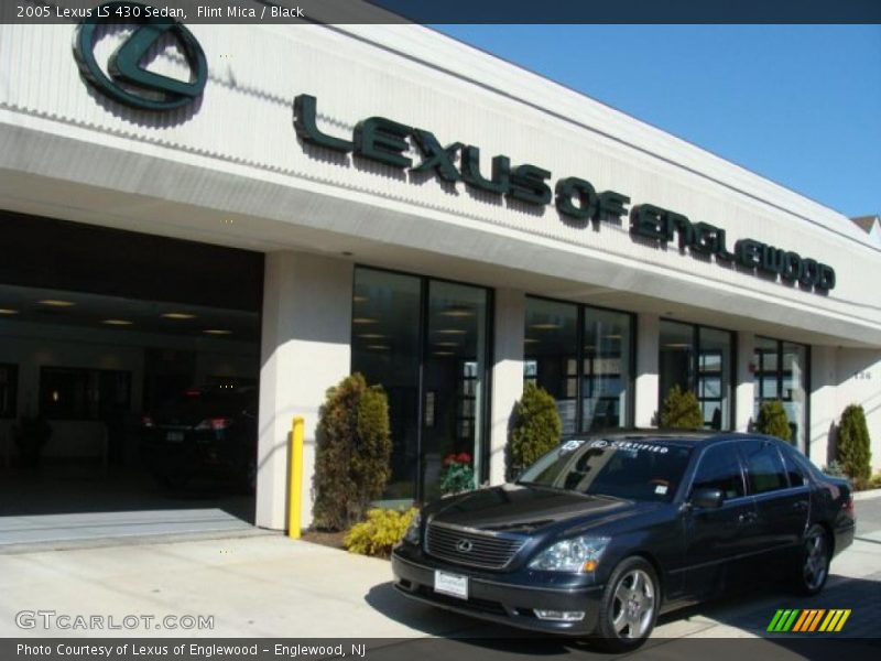 Flint Mica / Black 2005 Lexus LS 430 Sedan