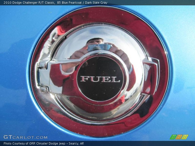 B5 Blue Pearlcoat / Dark Slate Gray 2010 Dodge Challenger R/T Classic
