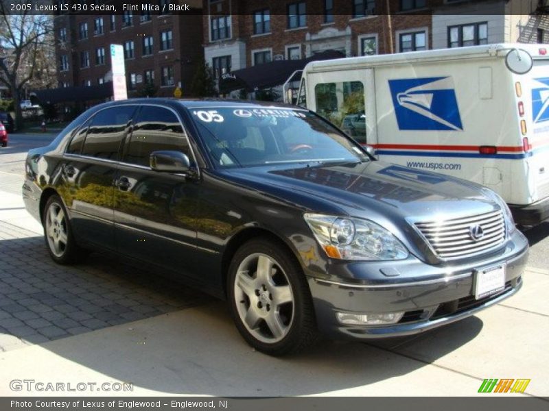 Flint Mica / Black 2005 Lexus LS 430 Sedan
