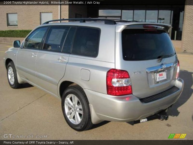 Millenium Silver Metallic / Ash Gray 2006 Toyota Highlander Hybrid
