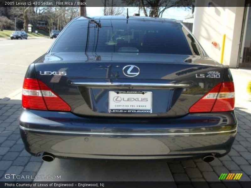 Flint Mica / Black 2005 Lexus LS 430 Sedan