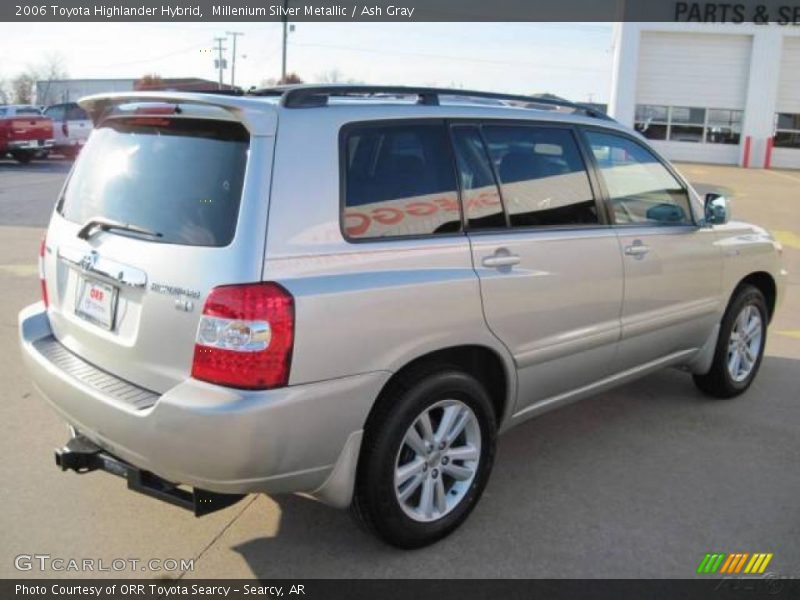 Millenium Silver Metallic / Ash Gray 2006 Toyota Highlander Hybrid