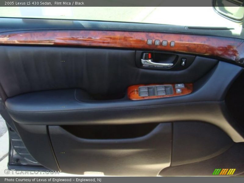 Flint Mica / Black 2005 Lexus LS 430 Sedan