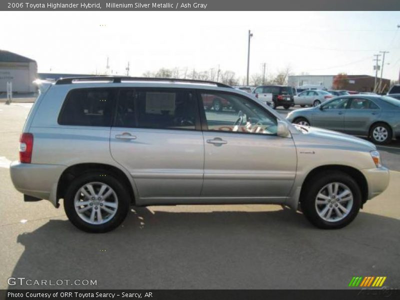 Millenium Silver Metallic / Ash Gray 2006 Toyota Highlander Hybrid
