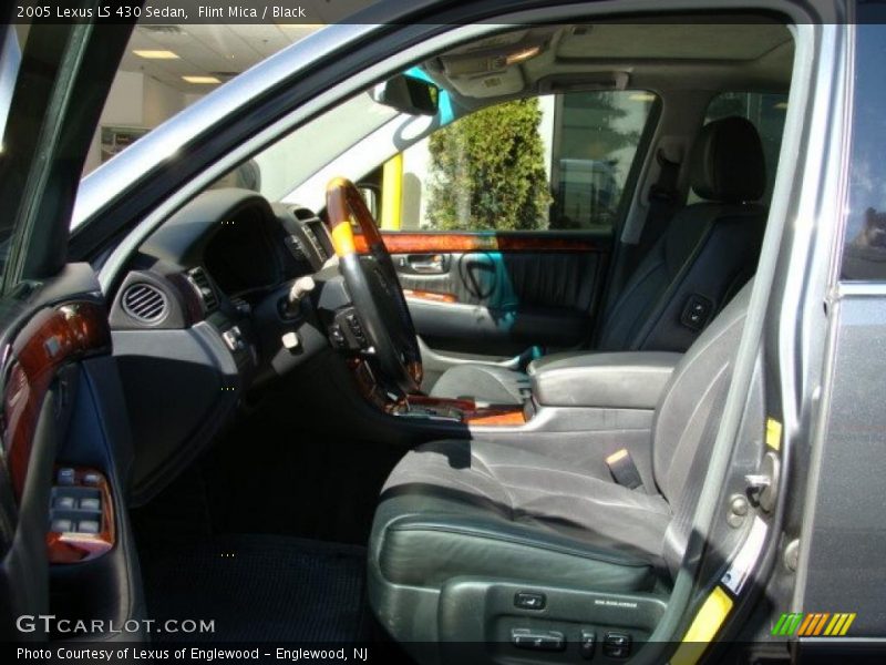 Flint Mica / Black 2005 Lexus LS 430 Sedan