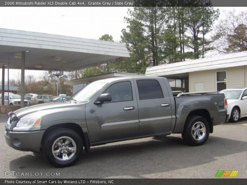 Granite Gray / Slate Gray 2006 Mitsubishi Raider XLS Double Cab 4x4