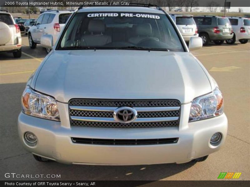 Millenium Silver Metallic / Ash Gray 2006 Toyota Highlander Hybrid