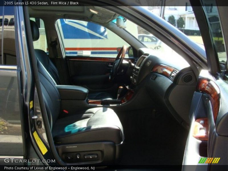 Flint Mica / Black 2005 Lexus LS 430 Sedan
