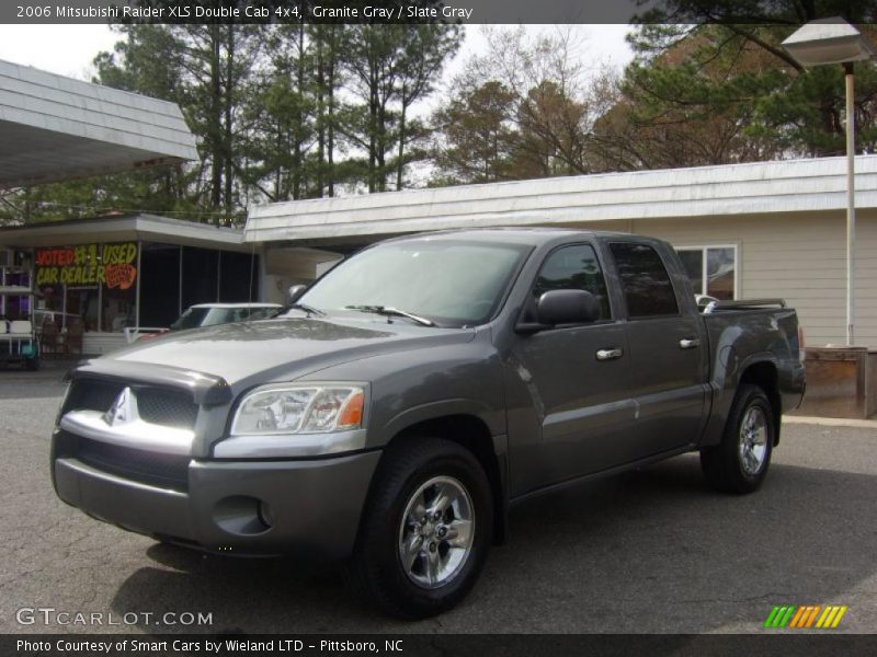Granite Gray / Slate Gray 2006 Mitsubishi Raider XLS Double Cab 4x4
