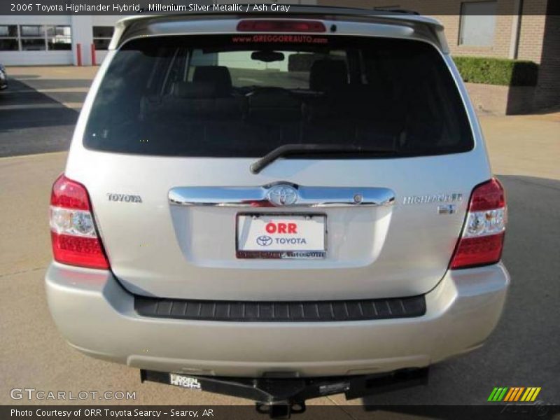 Millenium Silver Metallic / Ash Gray 2006 Toyota Highlander Hybrid