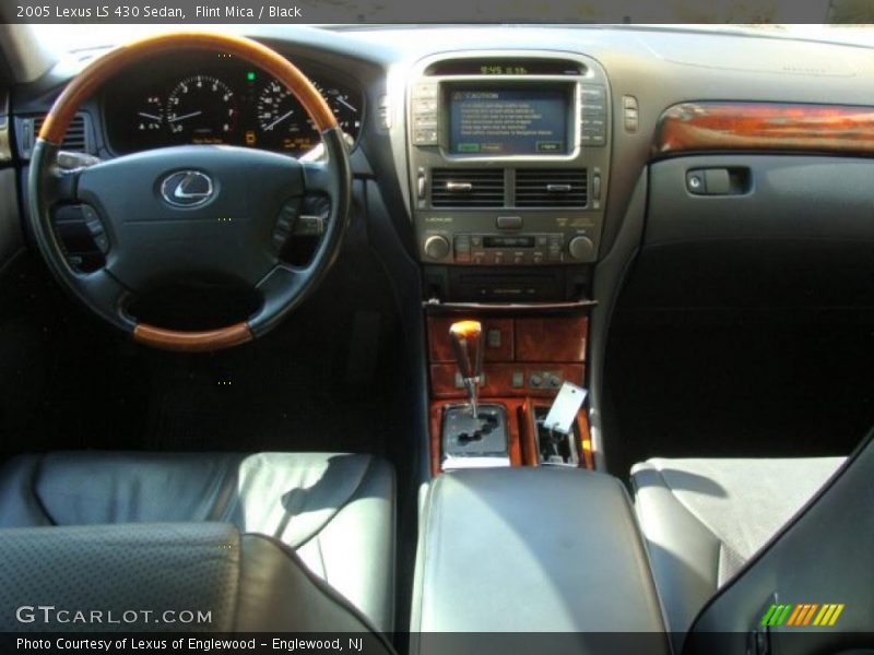 Flint Mica / Black 2005 Lexus LS 430 Sedan