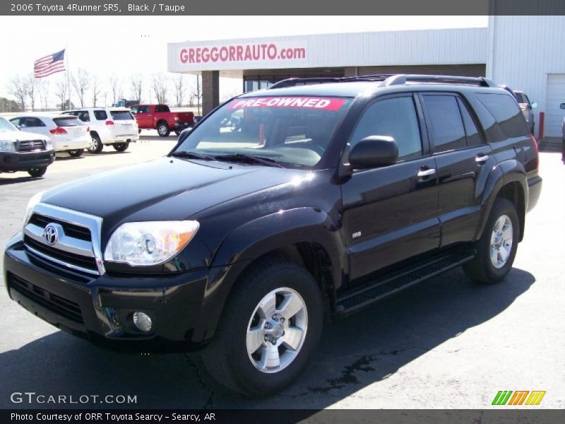 Black / Taupe 2006 Toyota 4Runner SR5