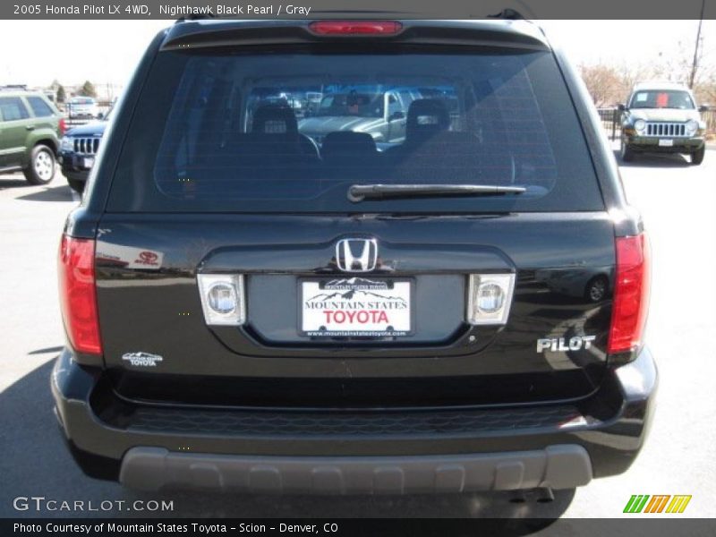 Nighthawk Black Pearl / Gray 2005 Honda Pilot LX 4WD