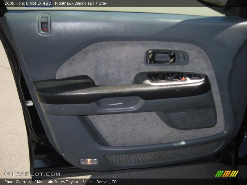 Nighthawk Black Pearl / Gray 2005 Honda Pilot LX 4WD