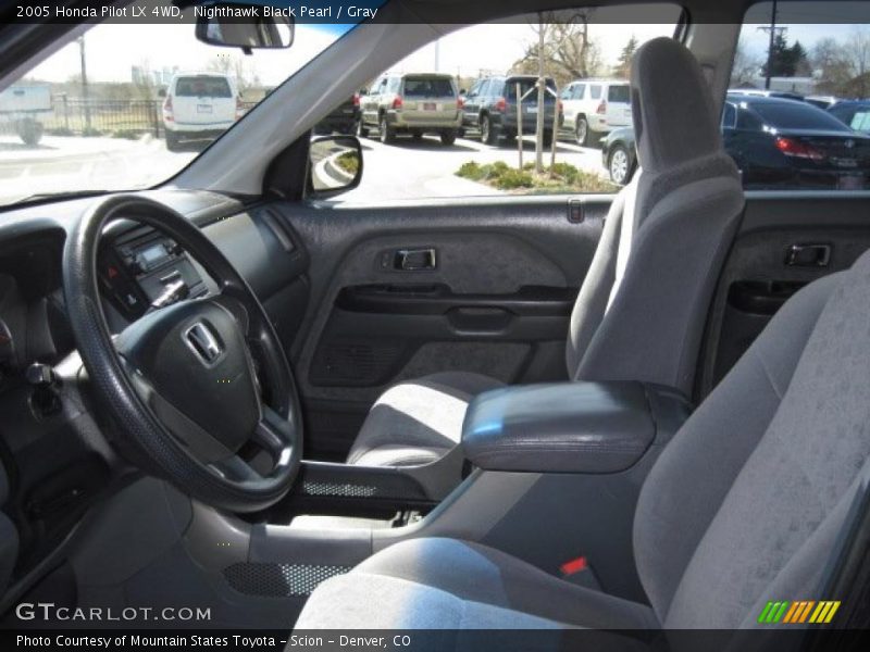 Nighthawk Black Pearl / Gray 2005 Honda Pilot LX 4WD
