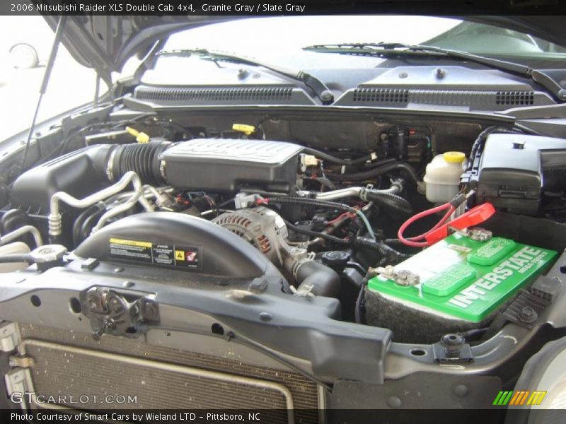 Granite Gray / Slate Gray 2006 Mitsubishi Raider XLS Double Cab 4x4