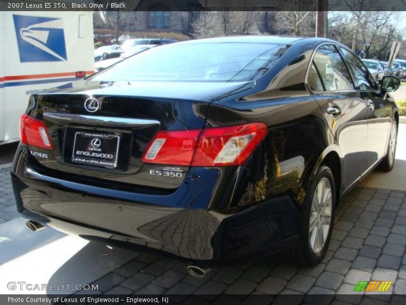 Black Onyx / Black 2007 Lexus ES 350