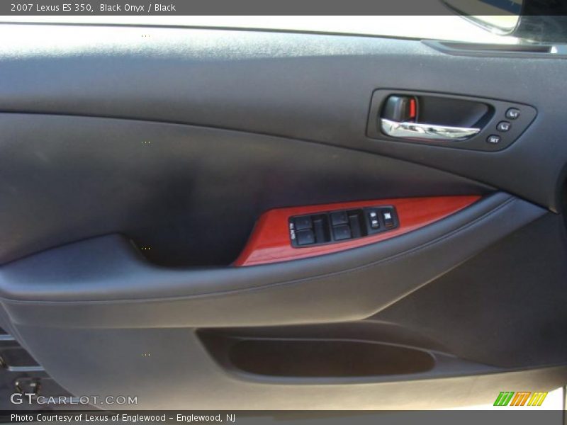 Black Onyx / Black 2007 Lexus ES 350