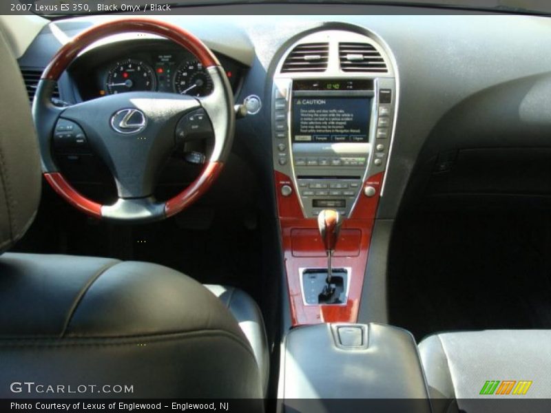 Black Onyx / Black 2007 Lexus ES 350