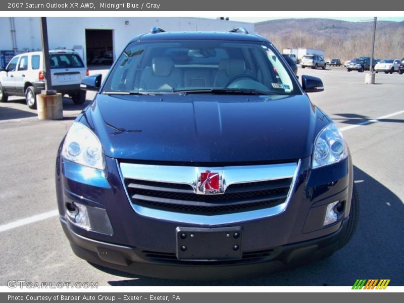Midnight Blue / Gray 2007 Saturn Outlook XR AWD