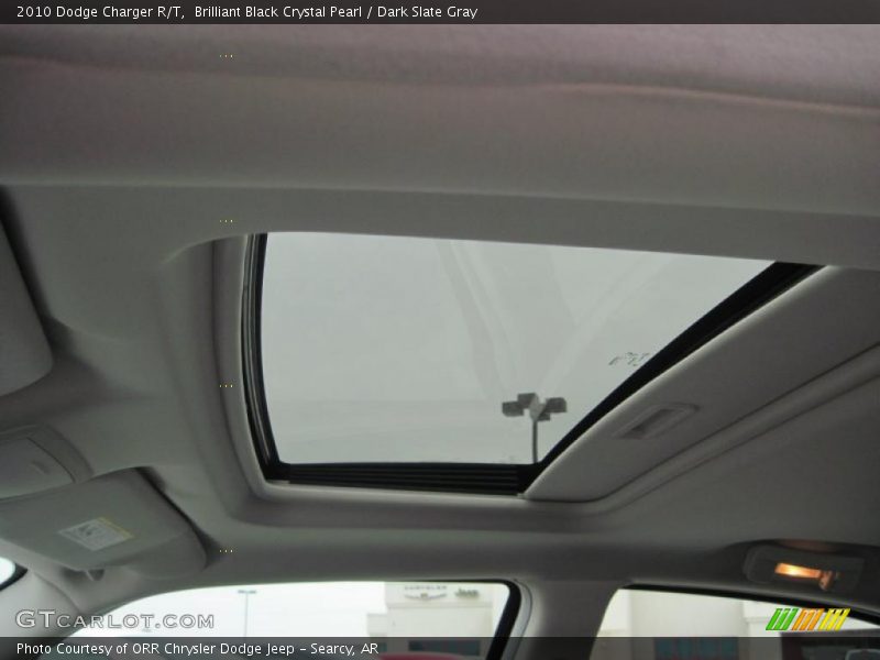 Brilliant Black Crystal Pearl / Dark Slate Gray 2010 Dodge Charger R/T