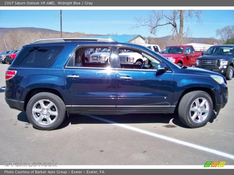 Midnight Blue / Gray 2007 Saturn Outlook XR AWD