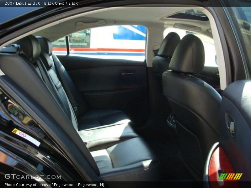 Black Onyx / Black 2007 Lexus ES 350