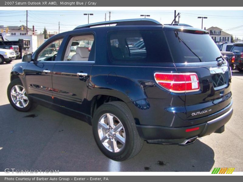Midnight Blue / Gray 2007 Saturn Outlook XR AWD