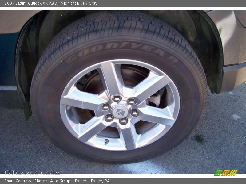 Midnight Blue / Gray 2007 Saturn Outlook XR AWD