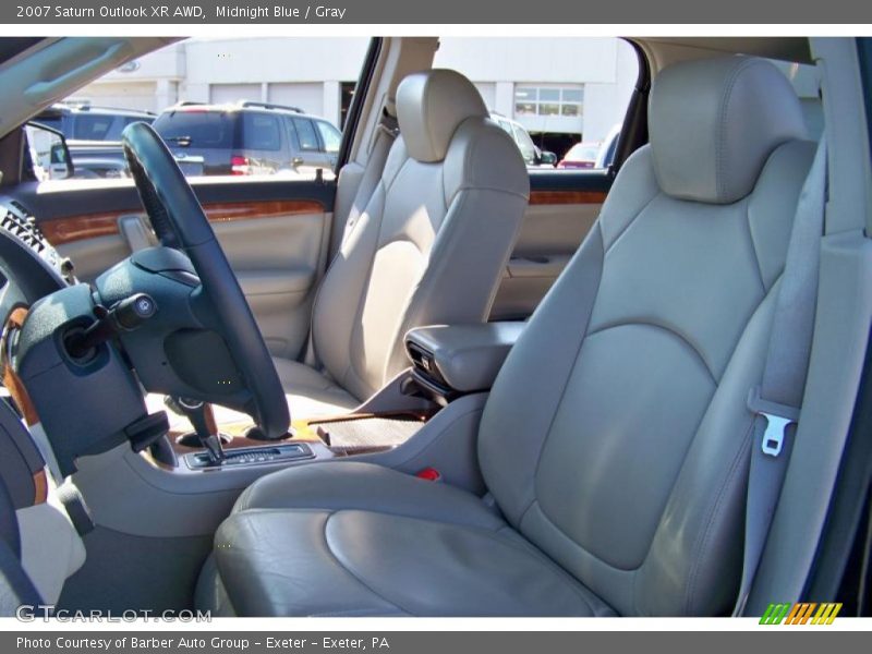 Midnight Blue / Gray 2007 Saturn Outlook XR AWD